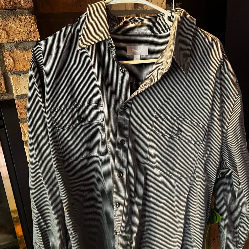 Pinstripe dress shirt